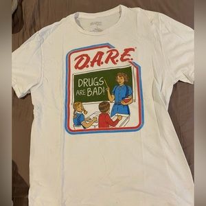 DARE mens size Large tee